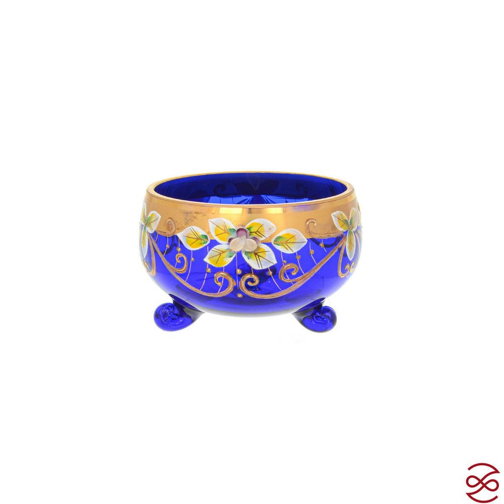 Тройножка Star Crystal Смальта синяя 13см