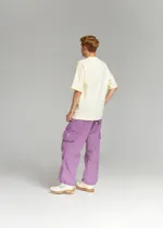 Брюки Called a Garment Multi pocket сиреневые