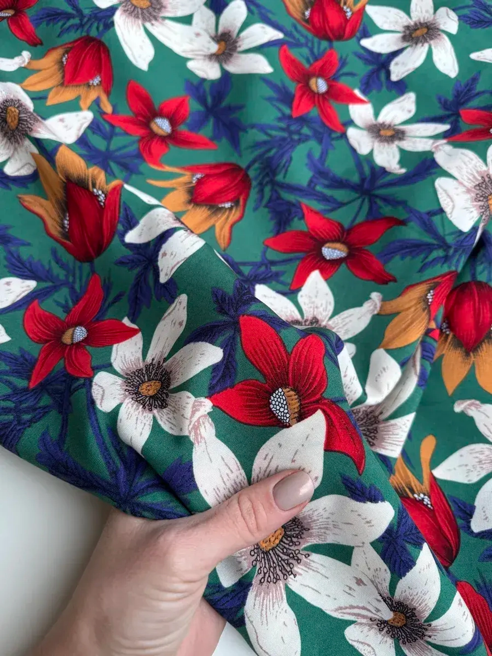 Ткань штапель 2 м для шитья и рукоделия