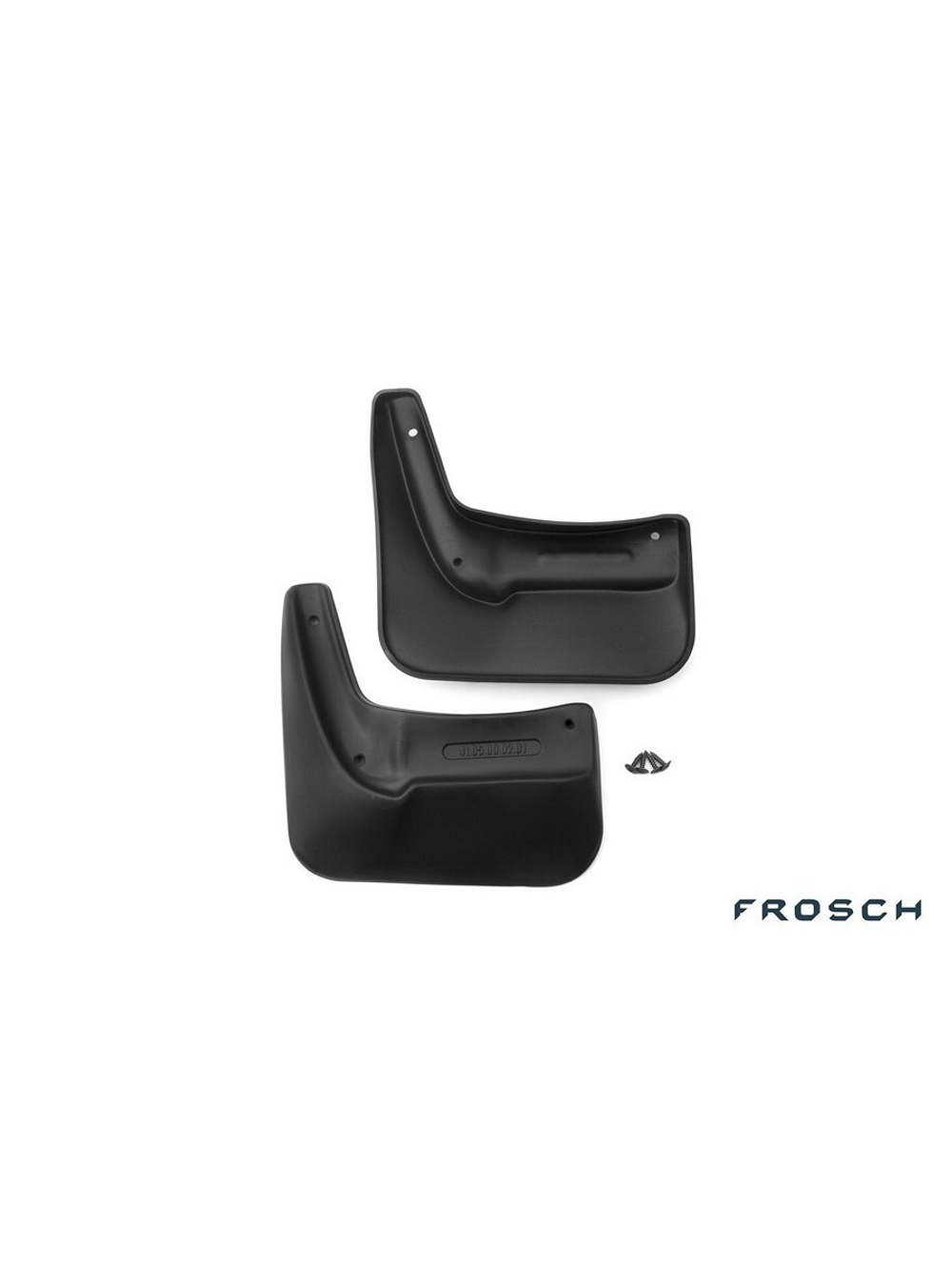 Брызговики задние RENAULT Logan, 2004, 2010- (установка без подкрылок, optimum)  FROSCH.41.05.E10