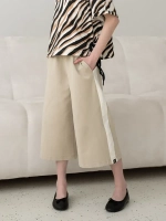 Брюки кюлоты широкие для девочки