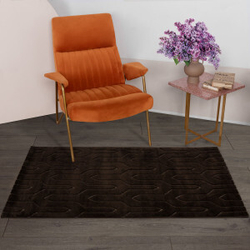 Ковер SOFT 0.8*1.5 дизайн J751A BROWN/BROWN