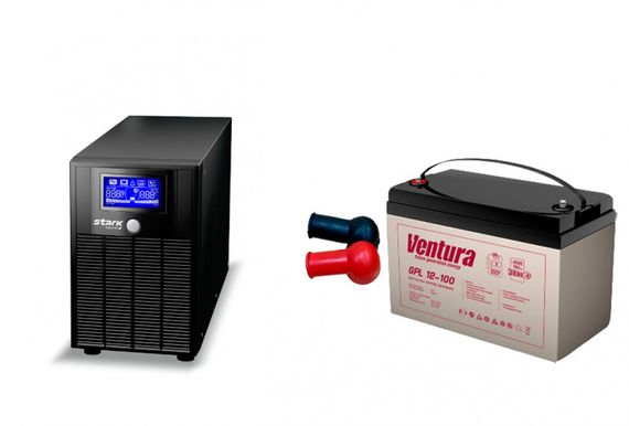 Комплект ИБП SC 1000 LI + GPL 12-100