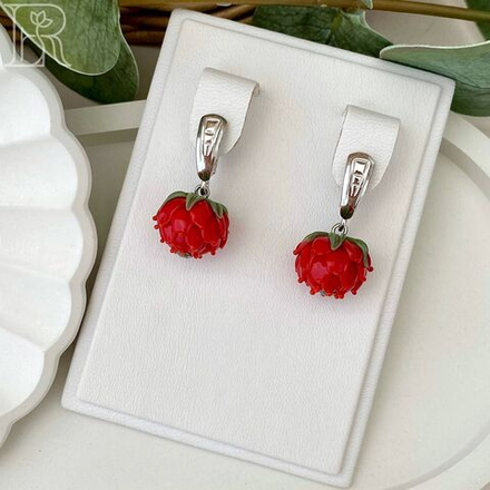 Серьги Клевер