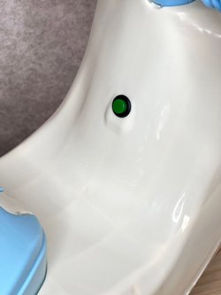 Беговел для малышей мотоцикл голубой (17886-2)