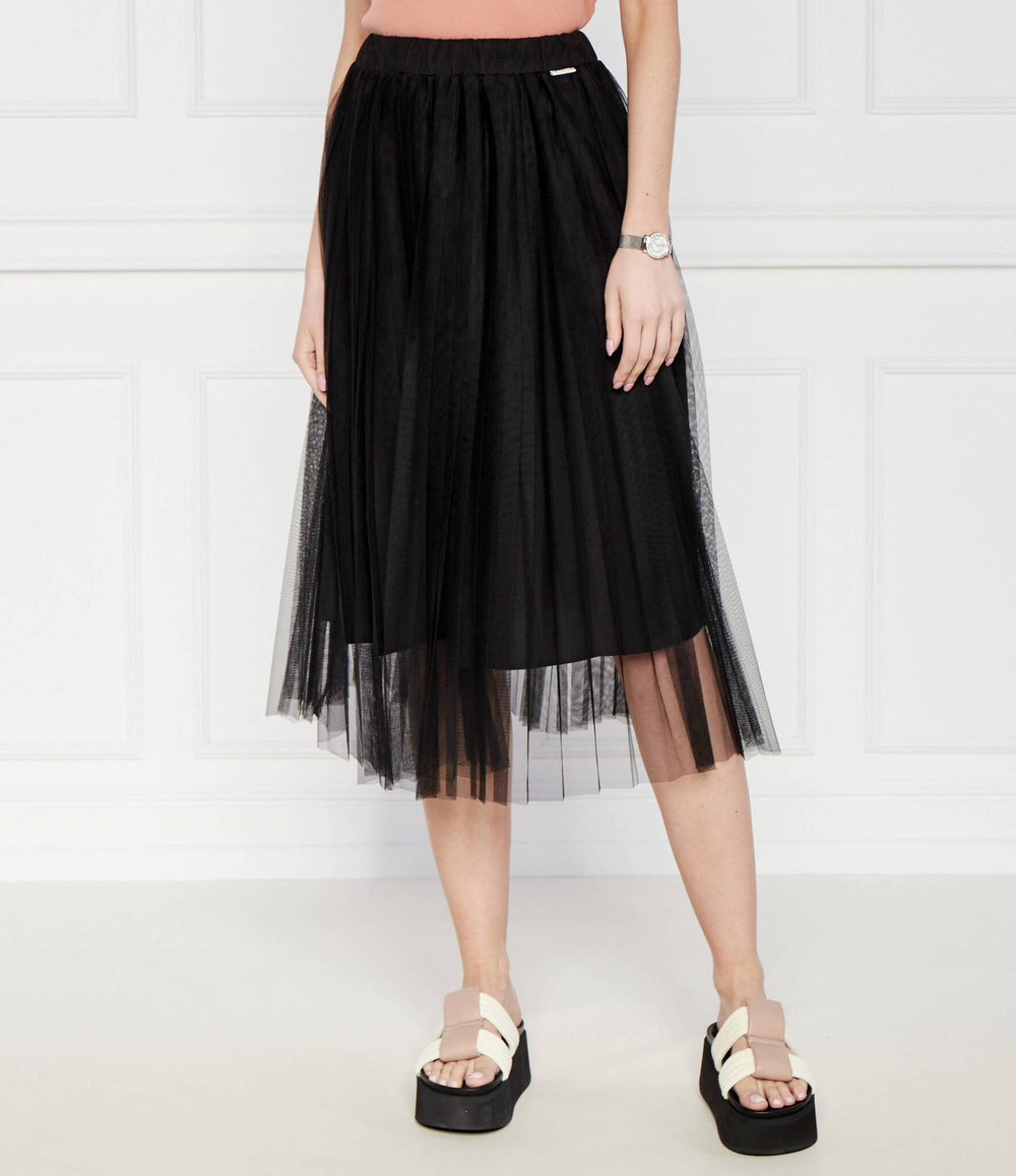 Фатиновая юбка Twinset U&amp;B - черный(241LL2KBB)