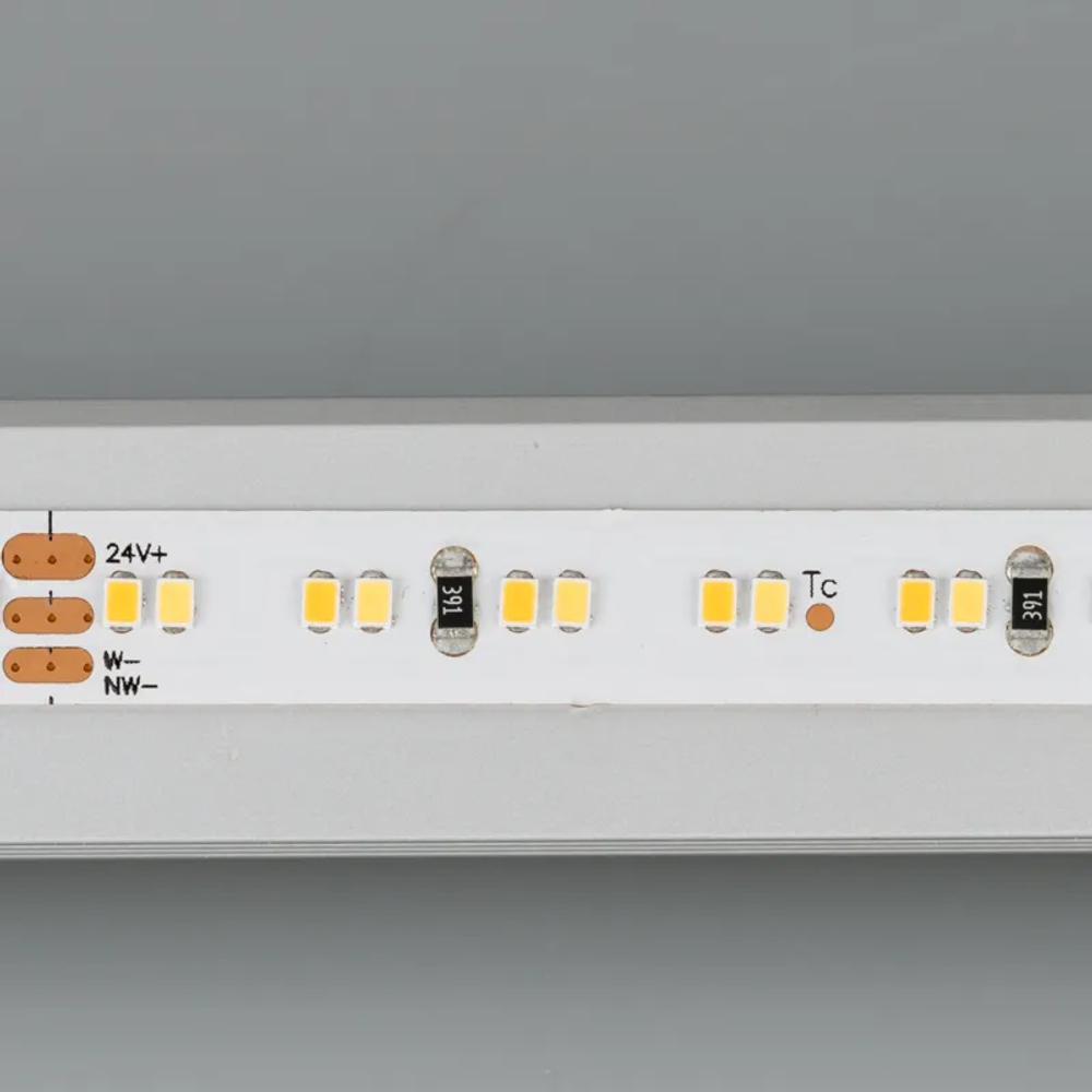 Светодиодная лента MICROLED-5000HP 24V White-MIX 8mm (2216, 240 LED/m, LUX) (Arlight, 19.2 Вт/м, IP20) 024504