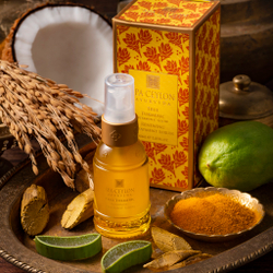 Ночная обновляющая сыворотка с витамином С для лица "КУРКУМА" (30мл)