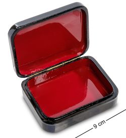 Народные промыслы ШК-55/ 89 Шкатулка «Зимний пейзаж» Белова