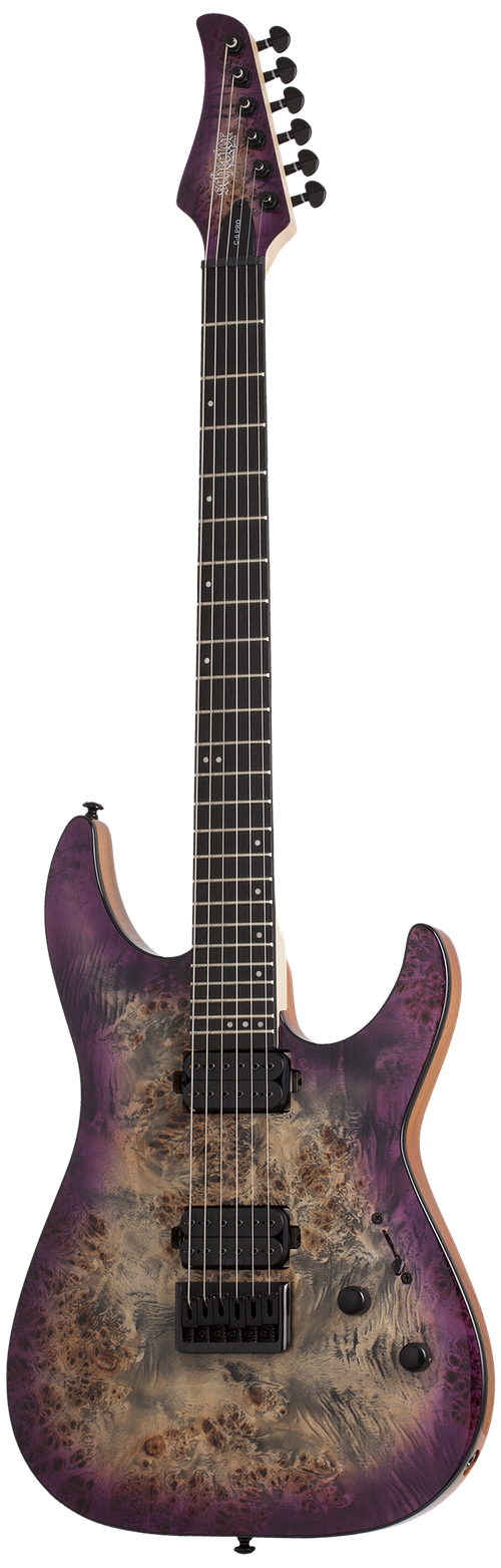SCHECTER C-6 PRO AURORA BURST