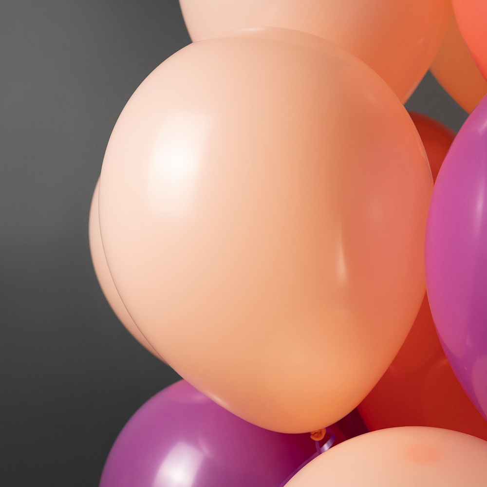 Шар 12" Сочная дыня, Пастель Матовый (Макаронс) (663) / Melon Sp