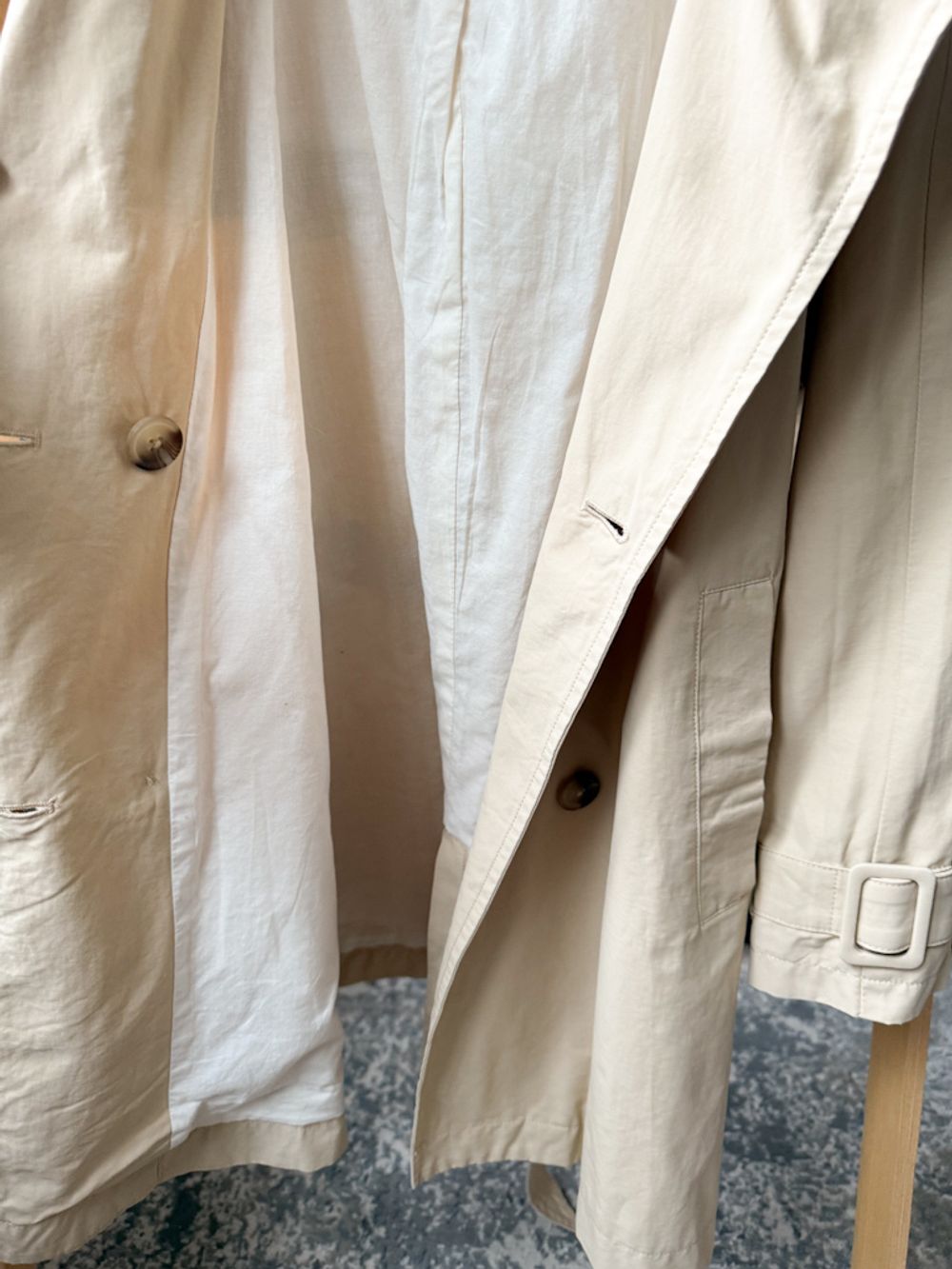 Хлопковый плащ Zara. 134