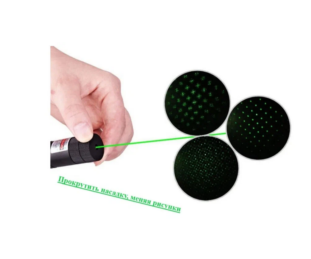 Лазерная указка Огонь Laser 303 (2000м.)