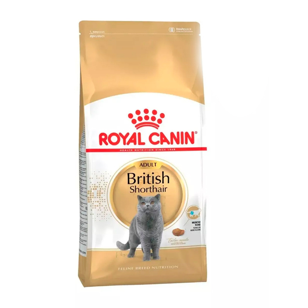 Сухой корм Royal Canin British Shorthair 2кг, для кошек породы британская короткошерстная