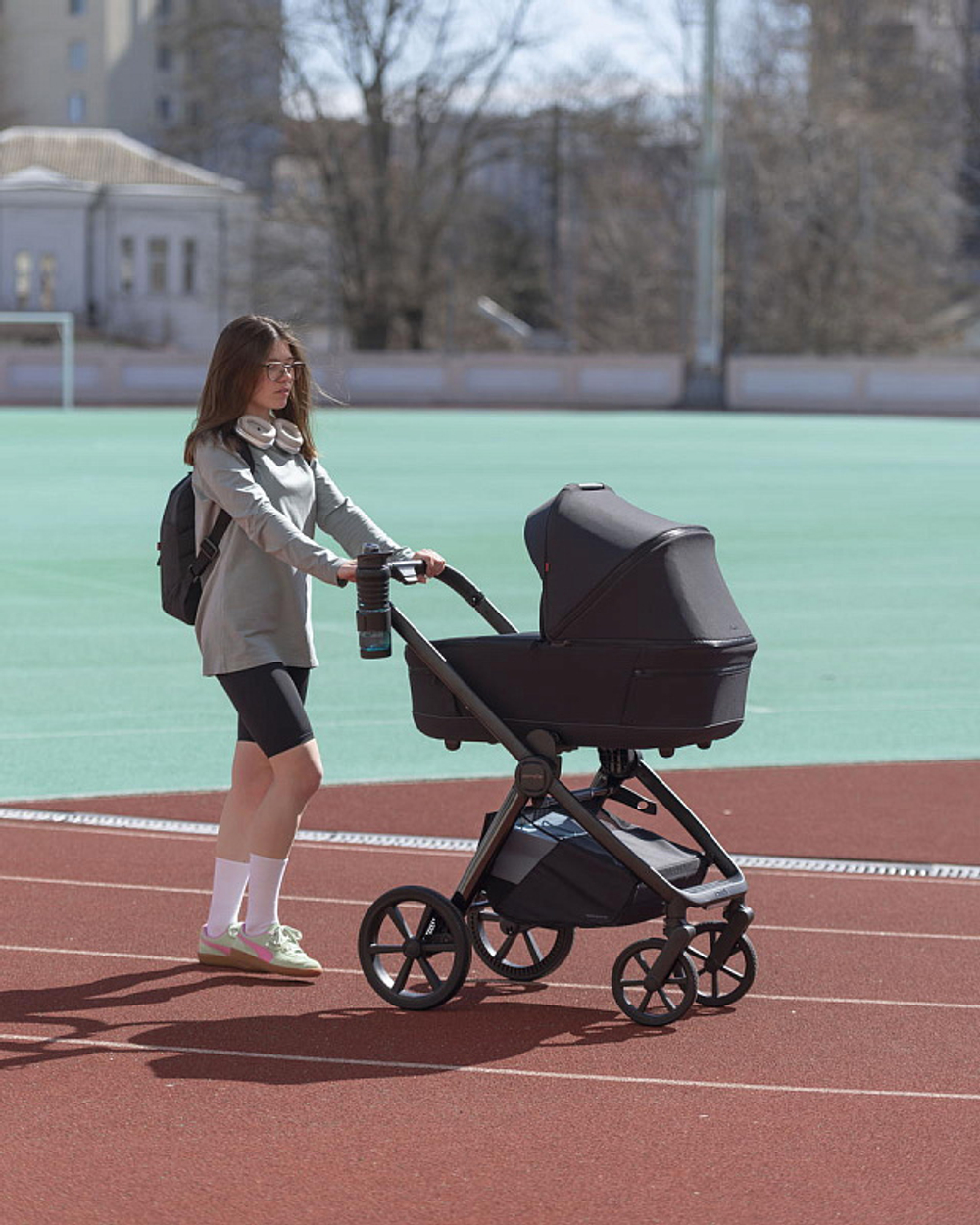 Коляска 2 в 1 Carrello Omega Plus CRL-6540/1 Cosmo Black