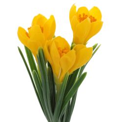 GAEM Цветы искусственные "Букет Крокусов", L12 W8 H30 см