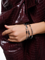 Браслет "Wet asphalt" Silver