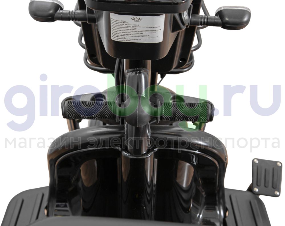 Электротрицикл IKINGI T3 Pro MAX 1000W (60V/30Ah) - Чёрный фото №23
