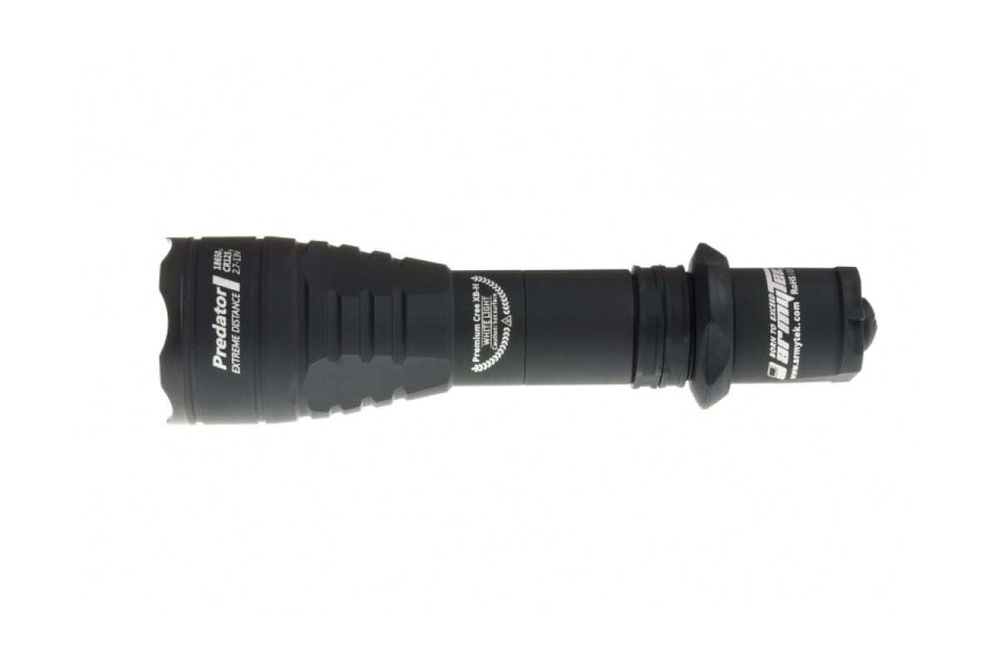 Фонарь подствольный Armytek Predator XP-E2, 160 lm, красный, до 255м, 1x18650 (не входит в комплект), IP68, 135г