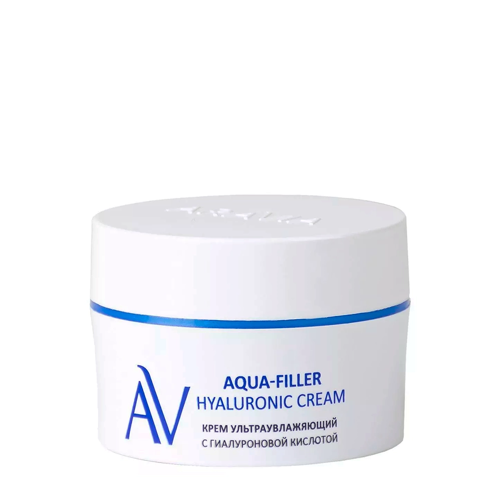 Крем ультраувлажняющий с гиалуроновой кислотой / ARAVIA Laboratories Aqua-Filler Hyaluronic Cream 50 мл