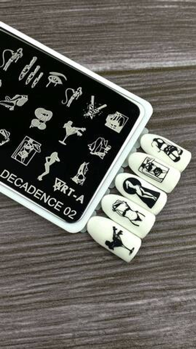Пластина для стемпинга Art-A Decadence 02