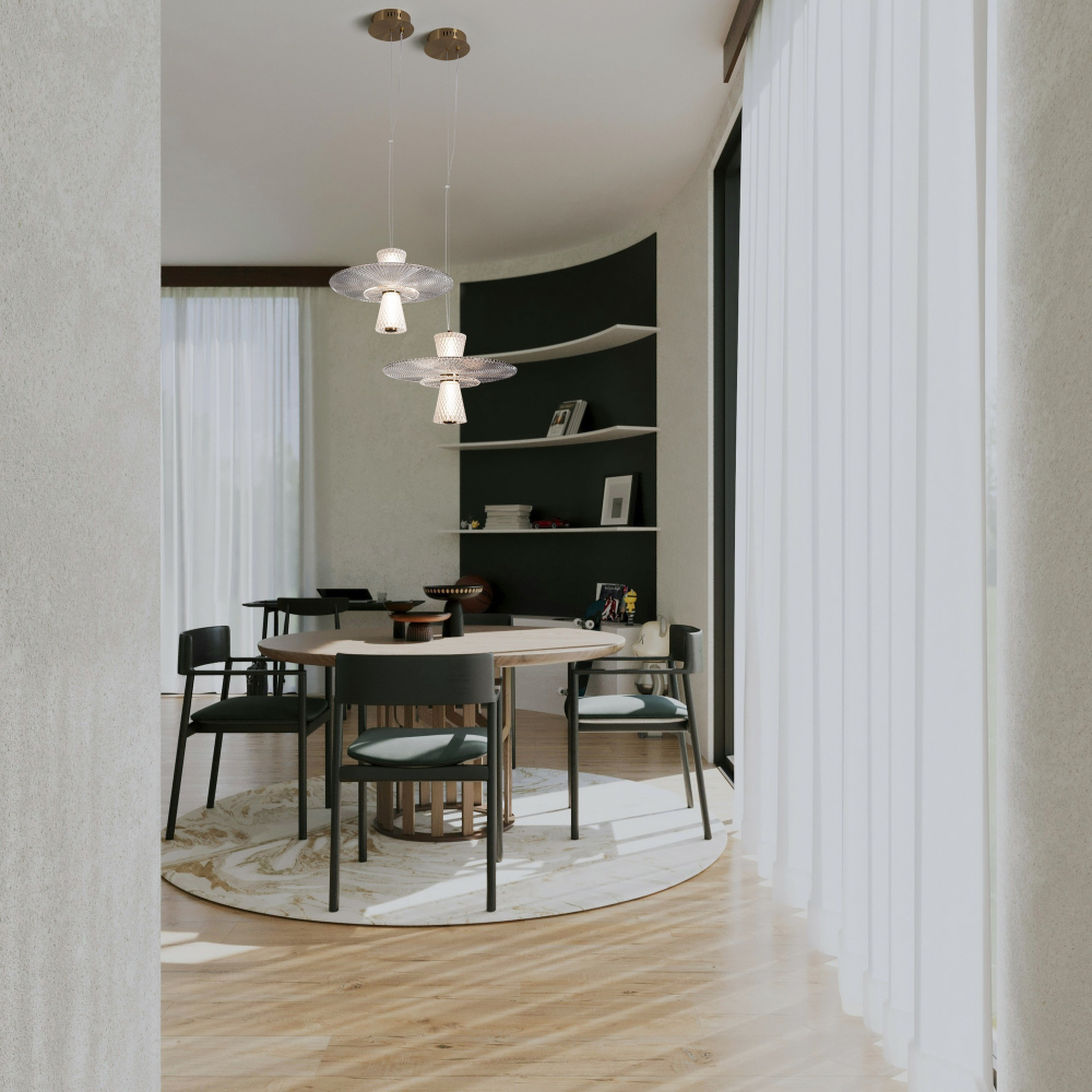 Подвесной светодиодный светильник Freya GRAIL FR6183PL-L4BS