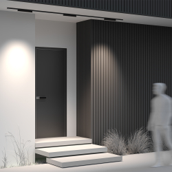 Уличный трековый светильник Outdoor O-TR02-2-S-18WB4K