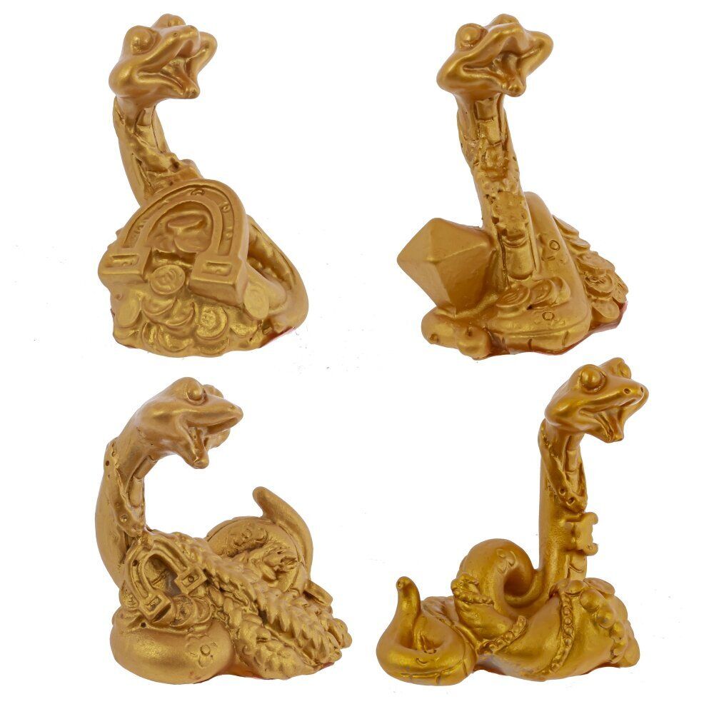 GAEM Фигурка декоративная "Змейка", L4 W2,5 H5 см, 4в.