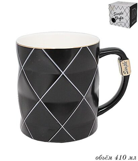 Lenardi 106-084 Кружка 410 мл в под.уп.(х48)Фарфор