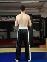 Брюки для кикбоксинга Tomorrow Star BASIC черные