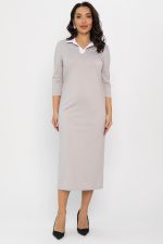 Платье Индиана (серое) П14612-10М LT Collection