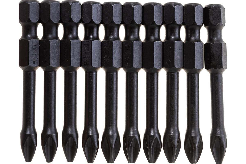 Биты ПРОФИ PH2 (50 мм; 1/4") Зубр (цена за 1 биту)