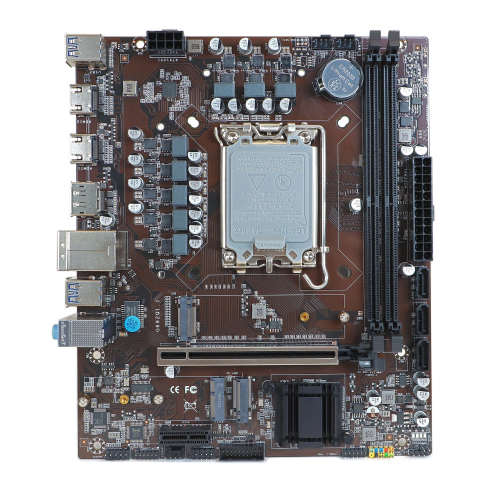 Материнская плата BaseTech H610M, Socket1700, mATX, Retail, 2xDDR4, PCIe3.0, 2xM.2, GLAN, M.2 WiFi, 4xUSB2, 6xUSB3, 2xHDMI, DP (BT-H610M)