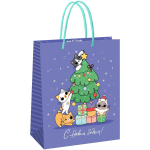 Пакет подарочный 26*32*12см "Cats congrats" (Meshu)