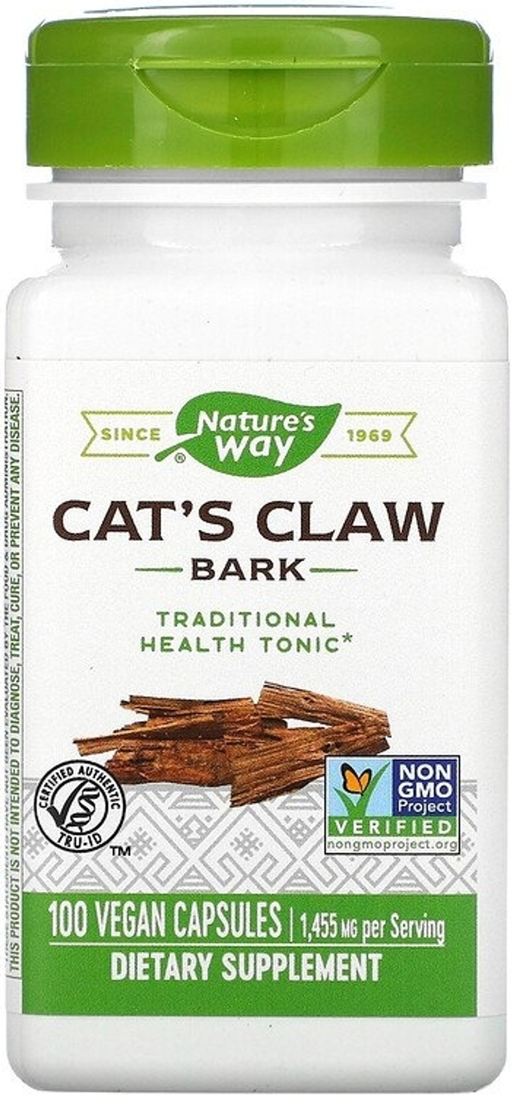 Cats claw bark 100 veg caps