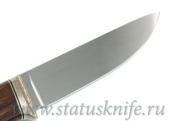Нож авторский S125V Мокуме мельхиор ironwoodфотография - 6