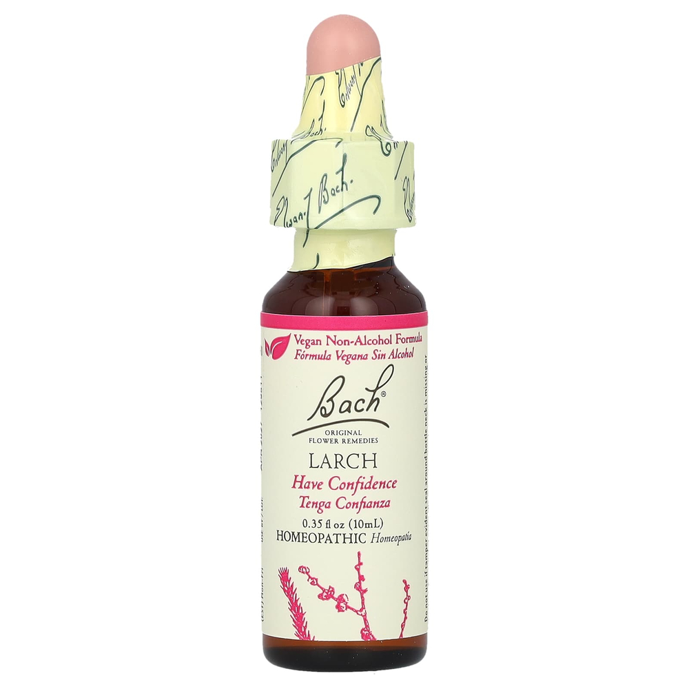 Bach, Original Flower Remedies, лиственница, 10 мл (0,35 жидк. унции)
