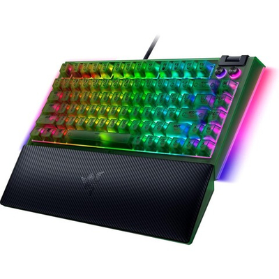 Клавиатура Razer BlackWidow V4 75% (Orange Switch), Phantom Green Edition - US Layout