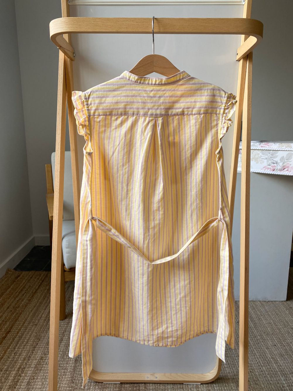 Новое льняное платье Bonpoint, 128