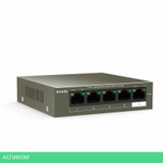 Коммутатор Tenda TEG1105P-4-63W