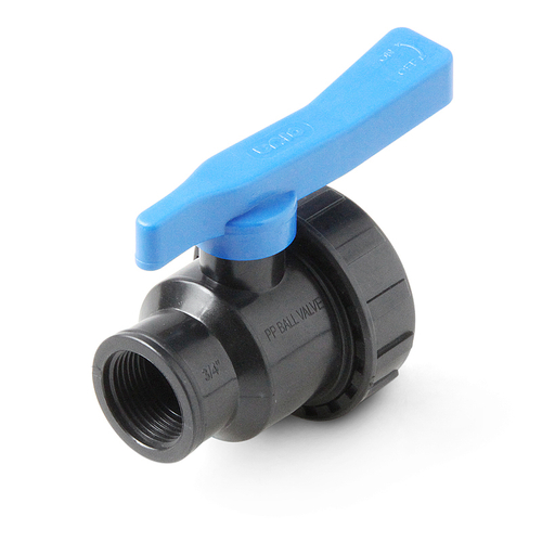 Кран шаровой разъемный 3/4"ВР*3/4"ВР ПНД 8124