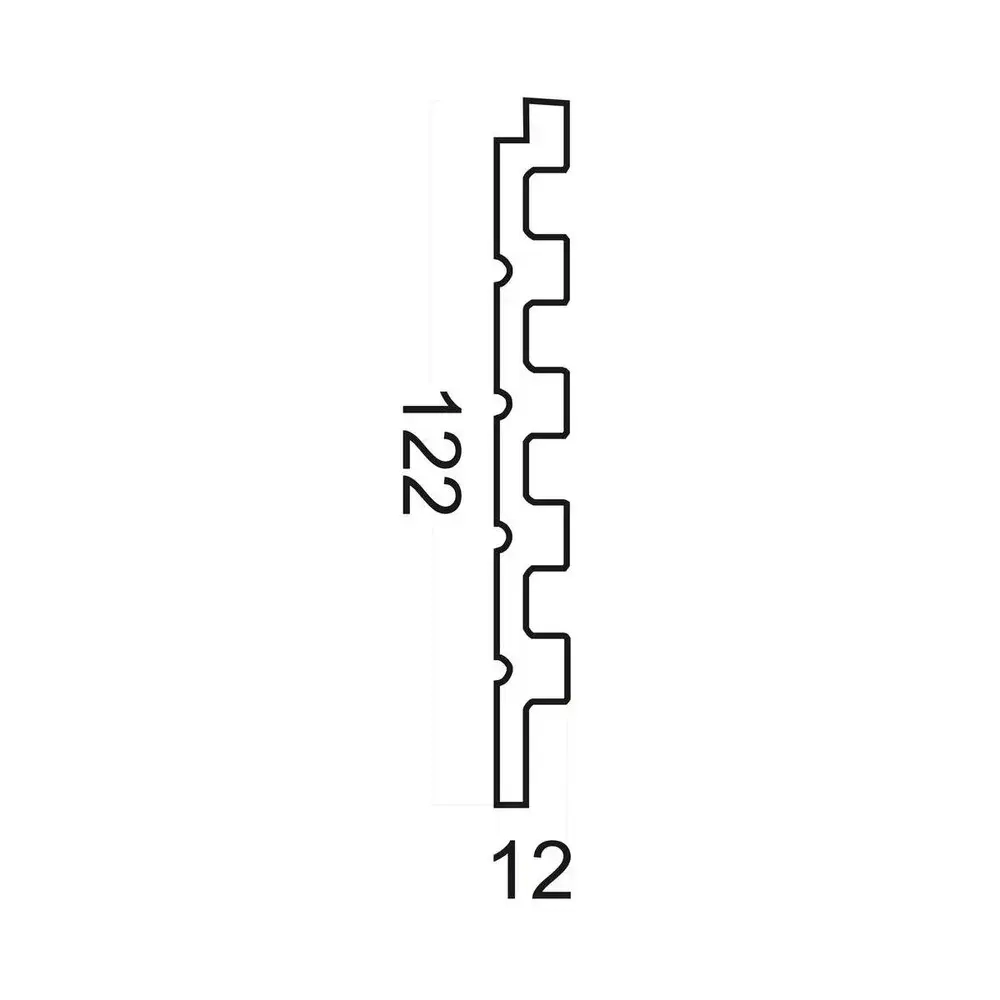 Декоративная панель Kr208SP-4/2.7