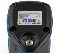 Гайковёрт пневматический ударный G985, 1/2",Twin Hammer, 610 Нм, 9000 об/мин, композитный// Gross