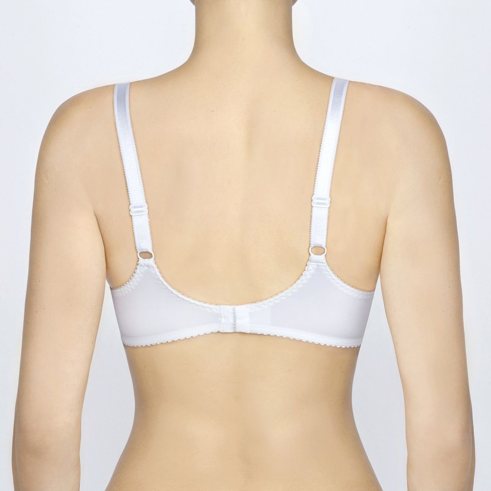 Бюстгальтер-балконет с мягкими кружевными чашками (Размер: 80F) (Цвет: бордовый)