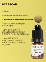 Сет минеральных пигментов для бровей Etalon Mix 5 шт по 5мл.