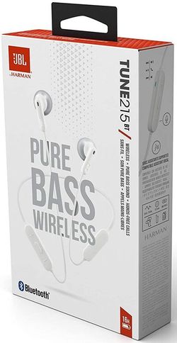 Беспроводные наушники JBL Tune 215BT White