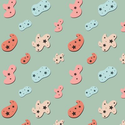 Звездные фигуры абстракция