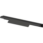 Ручка-профиль накладная L.446мм, отделка черный бархат (матовый) купить с доставкой Казахстан