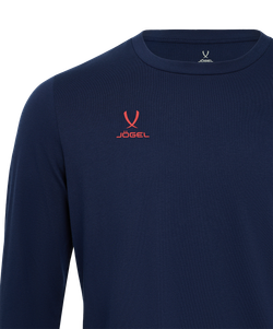 Футболка баскетбольная с длинным рукавом DIVISION PerFormDRY Pre-Match Longsleeve Jersey, темно-синий