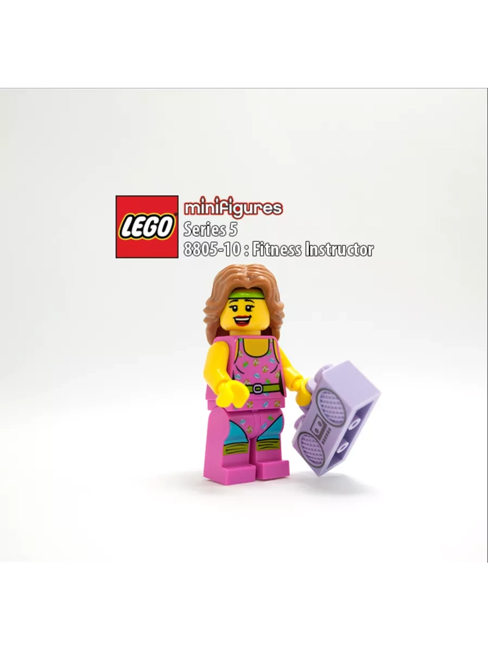 LEGO Минифигурки 5 серия 8805 Фитнес-инструктор
